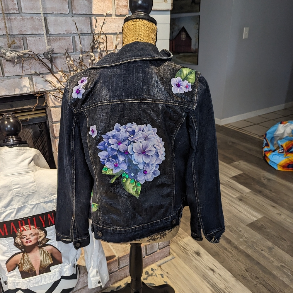 Embellished Denim jacket